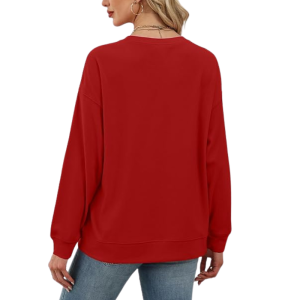 Pullover Sweatshirt And Long Sleeve Top For Women - Image 11