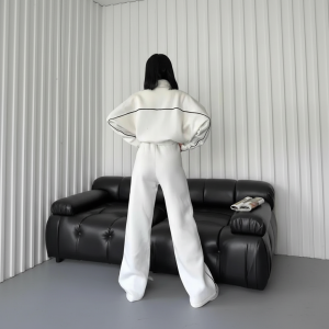 Zip Up Oversized Jogger Tracksuit Set - Image 7
