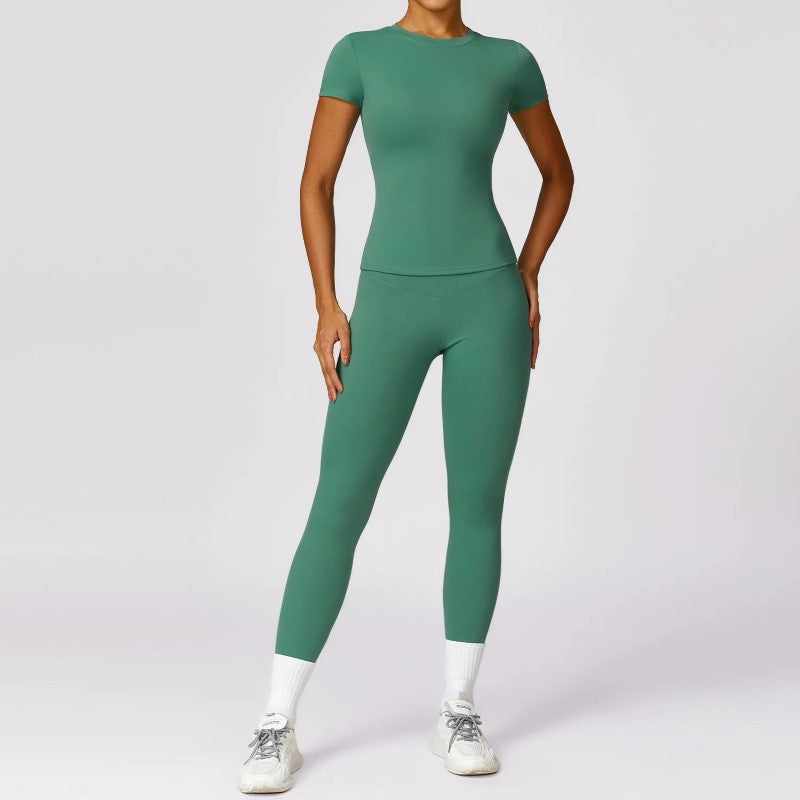 Women Seamless Yoga Set - Image 3