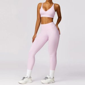 Women Seamless Yoga Set - Image 8