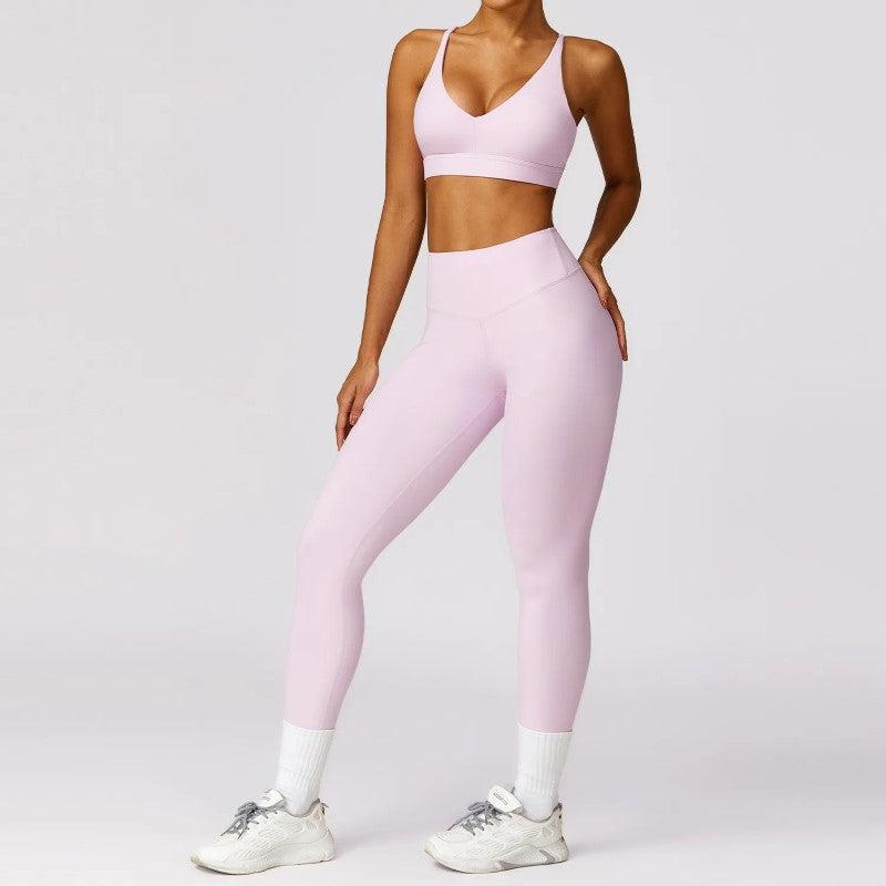 Women Seamless Yoga Set - Image 8
