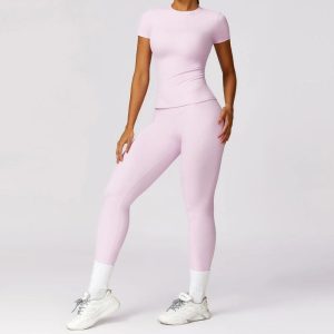 Women Seamless Yoga Set - Image 7