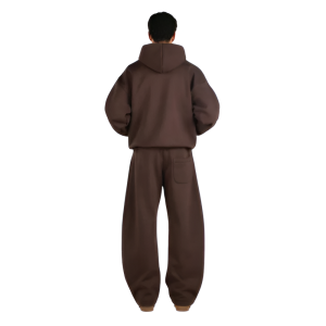 Zipper Hoodie And Sweatpants Set - Image 5