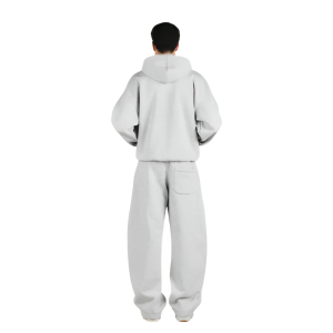 Zipper Hoodie And Sweatpants Set - Image 14